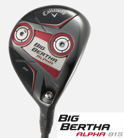 新品 BIG BERTHA ALPHA 815 5W 18° 純正ビッグバーサ (S) 日本