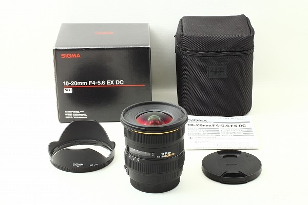 買い人気商品 極上品◇SIGMA AF 10-20mm F4-5.6 EX DC HSM Canon◇元箱