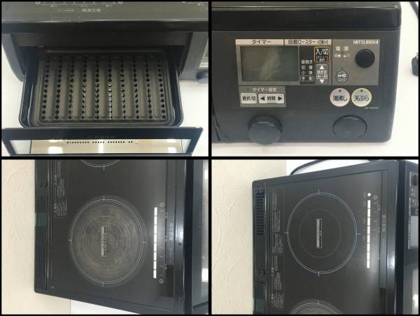 □三菱 IHクッキングヒーター CS-H2202C 2004年 中古品□