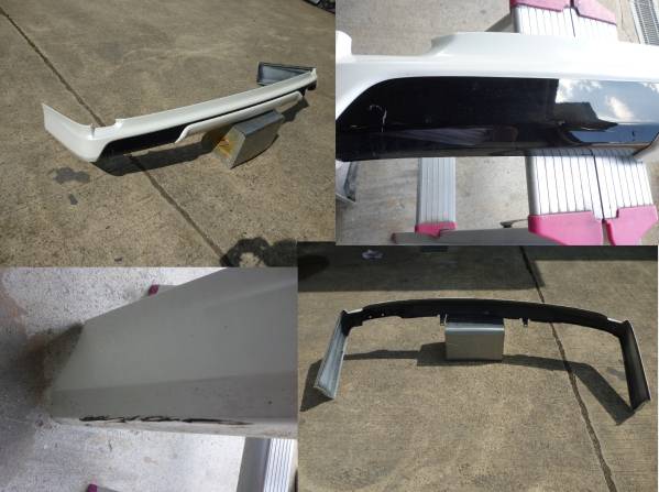 80 ノア ヴォクシー モデリスタ リアスポイラー アンダーエアロ