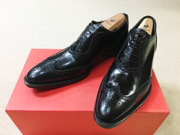 【良品】アルフレッドバニスター★本革ドレスシューズ 41 ★