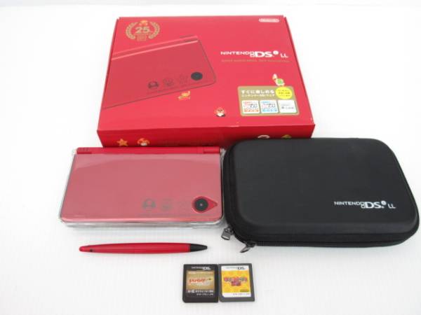 任天堂 ニンテンドー DSi LL スーパーマリオ25周年記念モデル