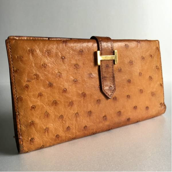 エルメス ベアン 長財布 オーストリッチ ◯Z刻印 | SZENIORTENISZ.HU