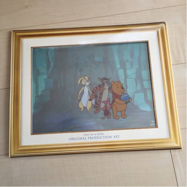 disney ディズニー 超希少 セル画 証明書付 くまのプーさん｜ディズニー