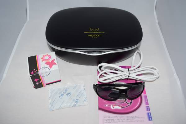 美品Ke-non ケノン ブラック Ver4.1 美容　家庭用脱毛器