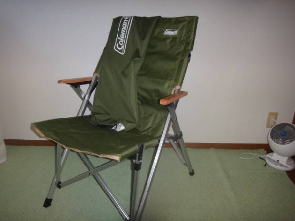 リクライニング coleman chair インフィニティチェア エアー ヘザー
