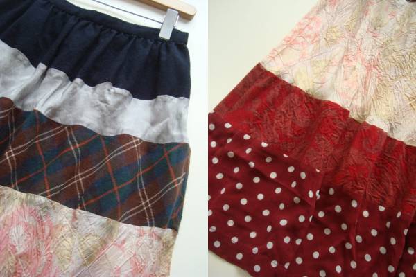 tricot COMME des GARCONS 切り替えデザインスカート sizeM トリコ
