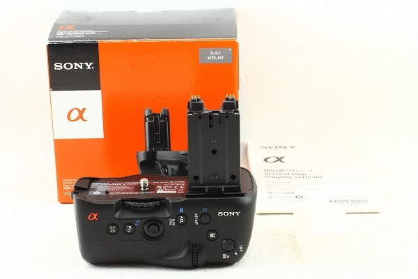 極上品◇SONYソニー VG-C77AM α77用 縦位置グリップ◇元箱/3061