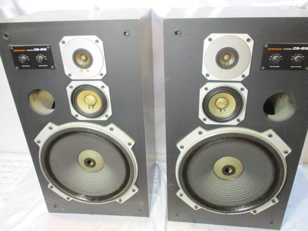 PIONEER パイオニア スピーカー CS-616 ペア 中古820絆07