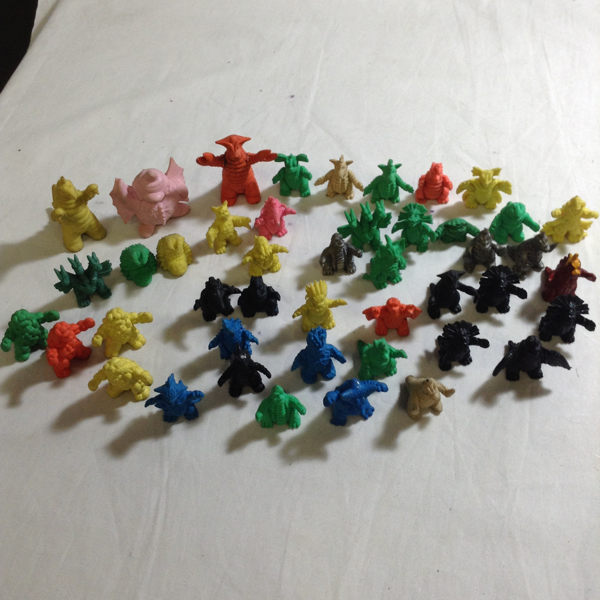 ガロア艦長 ファイブマン フィギュア 消しゴム レア レトロ ソーセージ