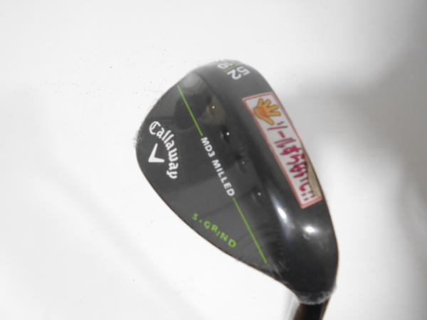 MD3 Milled Black S，Grind 52/10 NS950GH S 未使用 Callaway MD3