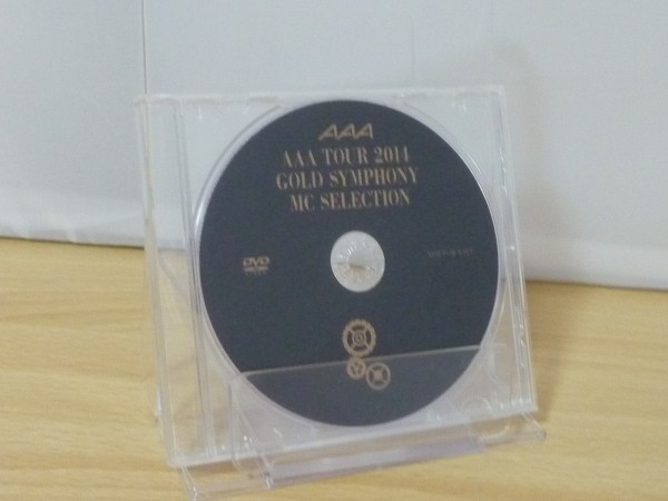 s/即決DVD◆AAA MC集 2014 GOLD SYMPHONY ライブ会場限定◆特典