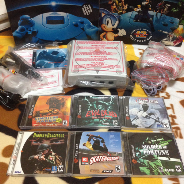 美品 ドリームキャスト ソフト付 北米 海外