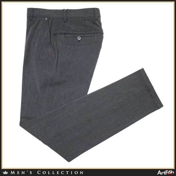 barassi【伊】黒グレージャージースラックスパンツf364*100cm新