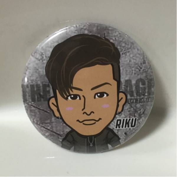 居酒屋EXILE ガチャ 缶バッチ 青山陸 ランページ 未使用 （詳細）THE