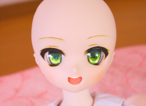 DDH-01 カスタムヘッド＆アイ ノーマル肌 開口　QV