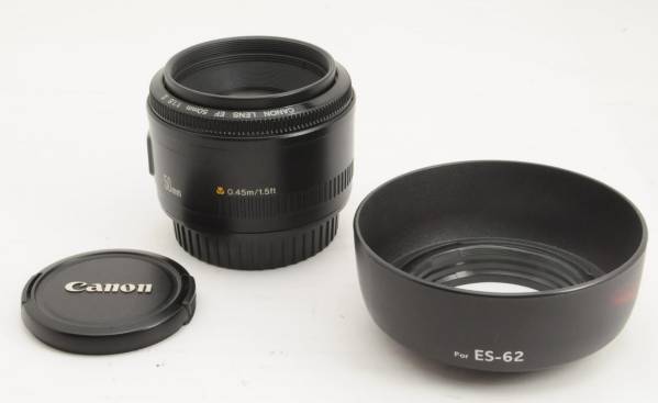 ☆美品 Canon キヤノン キャノン EF 50mm 1:1.8 Ⅱ 2 単焦点 i