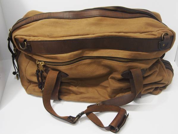 ★中古 FILSON フィルソン ボストンバッグ カーキ★