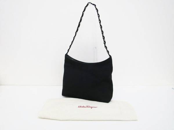 美品☆Salvatore Ferragamo フェラガモ ハンドバック al1609a