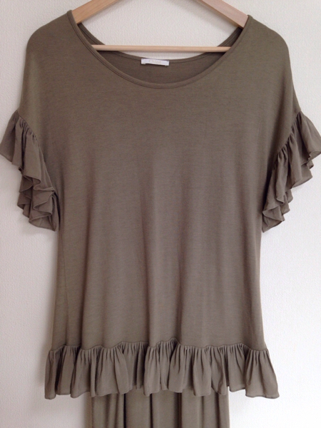 USED クロエ Chloe☆セットアップワンピース☆サイズS カーキ色