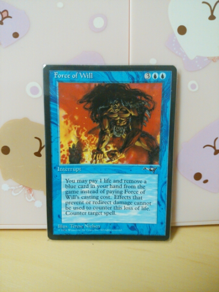 of Will Force 意志の力 1枚 MTG 英語版 意志の力⁄Force