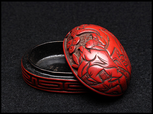 堆朱 香合 中国唐物 shop｜ラクマ 剔紅 漆器 0 香合の通販 by