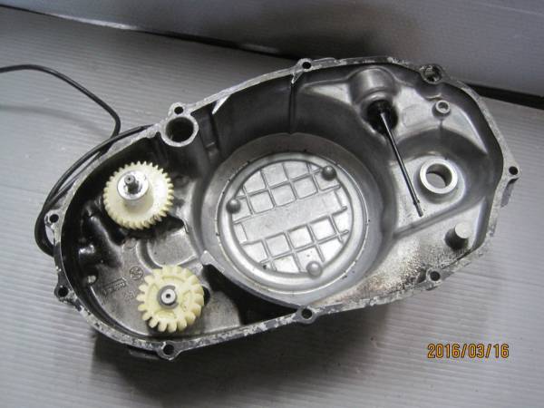 ヤマハ YAMAHA RZ250 右 クランクケース クラッチ カバー 4L3