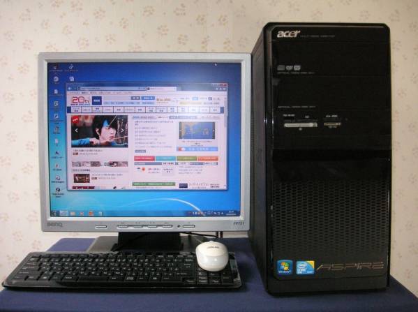 ■ Core2 Quad Q8300(2.50GHz)4コア/メモリ4GB Win7 Pro■