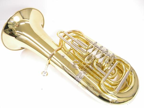 B＆S B♭チューバ 3106 点検済み 4ロータリー ソフトケース付(本体