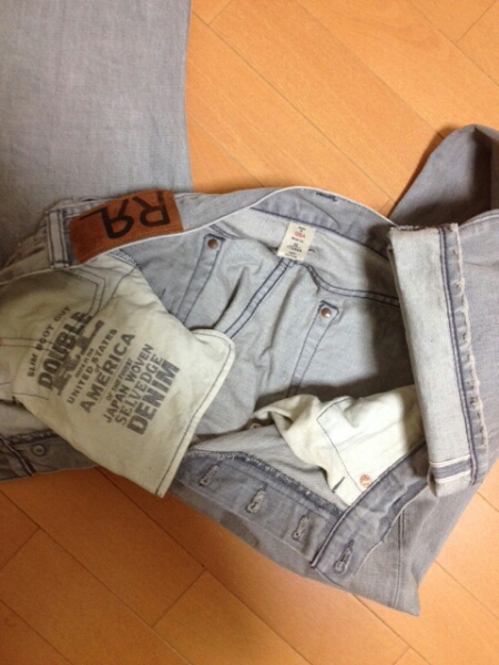 超美品】RRL デニム スリムブーツカット W32 