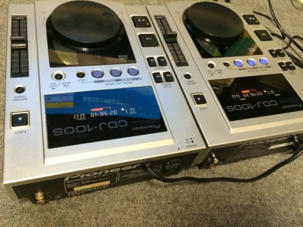 定番☆Pioneer☆CDJ-100S☆CDJ2台セット☆送料着払☆