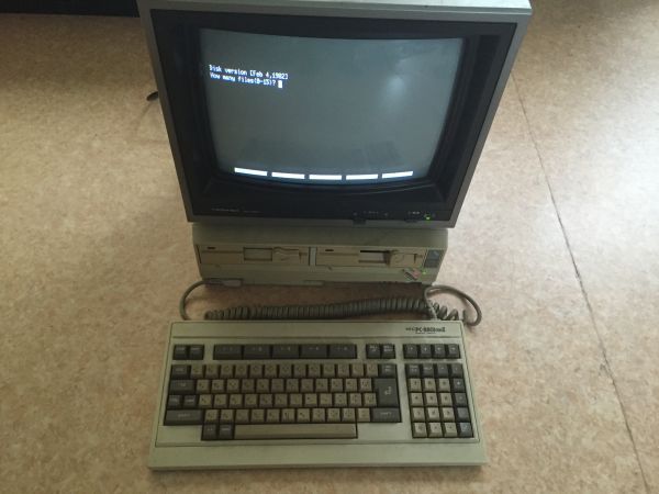 NEC - Yahoo!オークション 本体 通電のみ確認 PC-8801 MKII FR PC