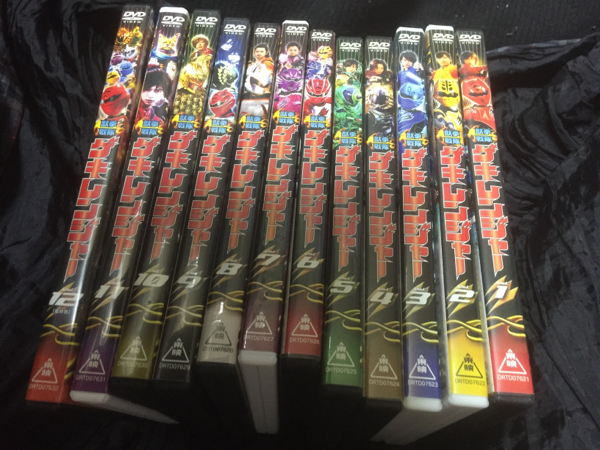 獣拳戦隊ゲキレンジャー DVD 全12巻（2巻抜け）+1枚 獣拳