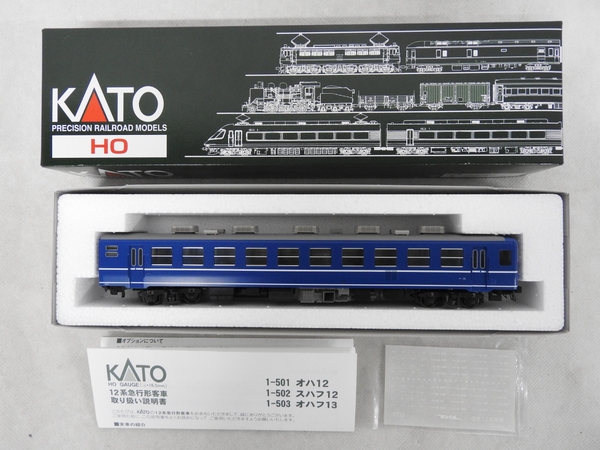 KATO 1-501 1-502 オハ スハフ 12 HO 客車 2両 セットF2056171