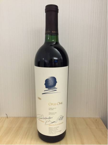 Opus One オーパスワン 1986ヴィンテージ 750ml 1本 !!! OpusOne1986年