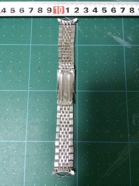 キングセイコー 純正ベルト 約15.8mm 超音波洗浄&磨き済み