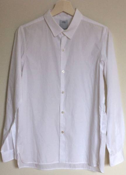 16SS visvim LONG RIDER SHIRT L/S WHITE