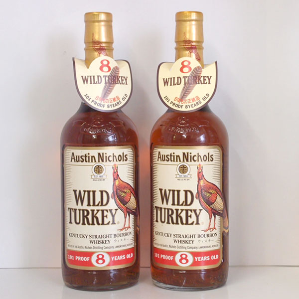★古酒 OLD ワイルド・ターキー8年 正規品*750ml/2本/1995年_1