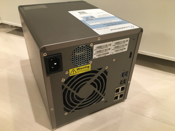 大容量メモリNAS QNAP TS-453 PRO（OEMモデル）メモリ8G [美品
