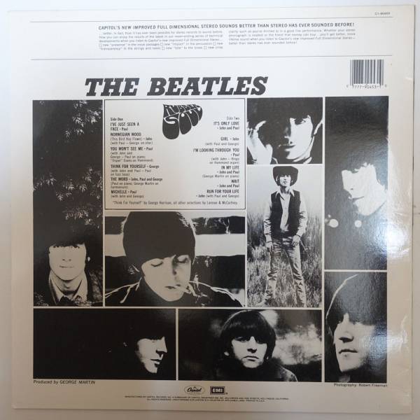 US盤BEATLES&frasl;RUBBER SOUL