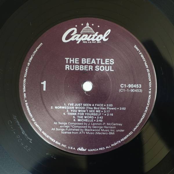 US盤BEATLES&frasl;RUBBER SOUL
