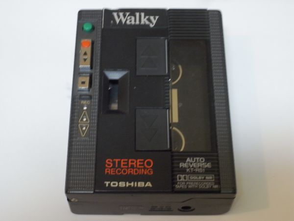 ☆TOSHIBA Walky KT-RS1 チューナーパック付 東芝 ウォーキー(録音