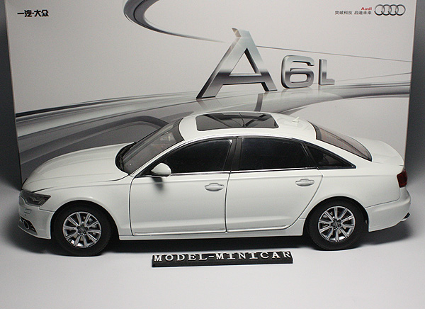 ★★★AUDI 特注！1/18 アウディ A6L 2102 ALL NEW 白