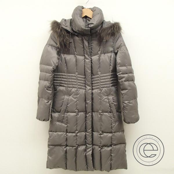 □23区 ラクーンファー付 ダウンコート38