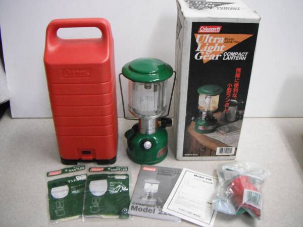 □美品□コールマン□226A749J□コンパクトランタン□ケース付