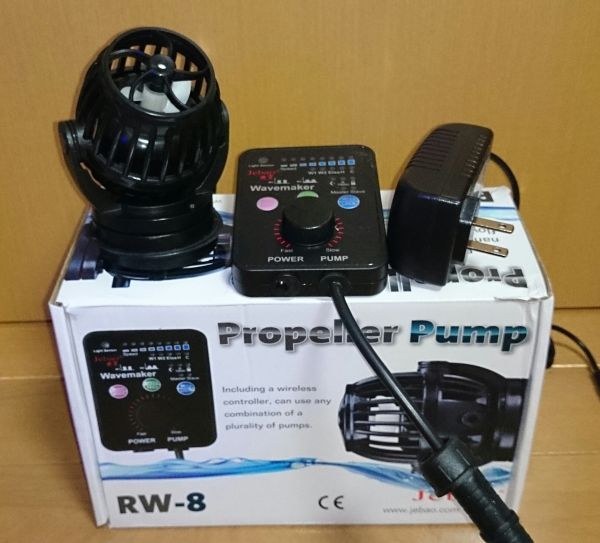 Jebao - | 水流ポンプ Maker RW-8 Wave RW-8が届きました ZEO水槽日記 