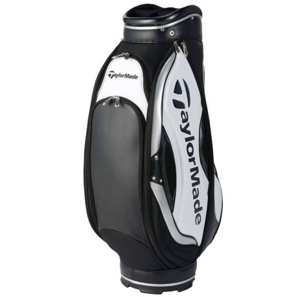 【美品】TaylorMade TM CORE キャディバッグ 9.5型 Taylor Made/テーラーメイド CORE キャディバッグ［9］白/黒 【公式通販】