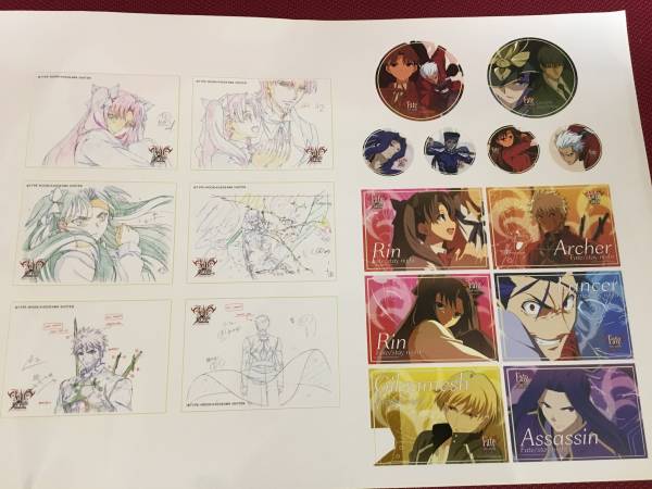 ufotable DINING Fate/stay night ステッカー② アーチャー 他