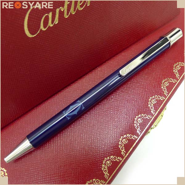 Cartierロゴ*ツイスト*パラジウムフィニッシュ*ボールペン*18181