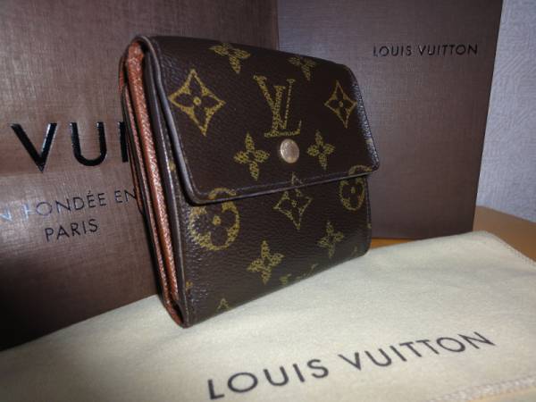LOUIS 超美品☆ヴィトン モノグラム【Wホック】財布/オシャレ☆1円～ 極美